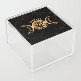 Triple Moon - Tree of life Ornament Acrylic Box