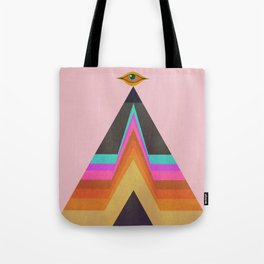 All Seeing - Serpentfire Pyramid Tote Bag