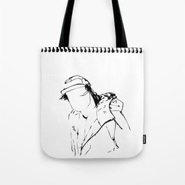 Skater Boy in a notebook Tote Bag