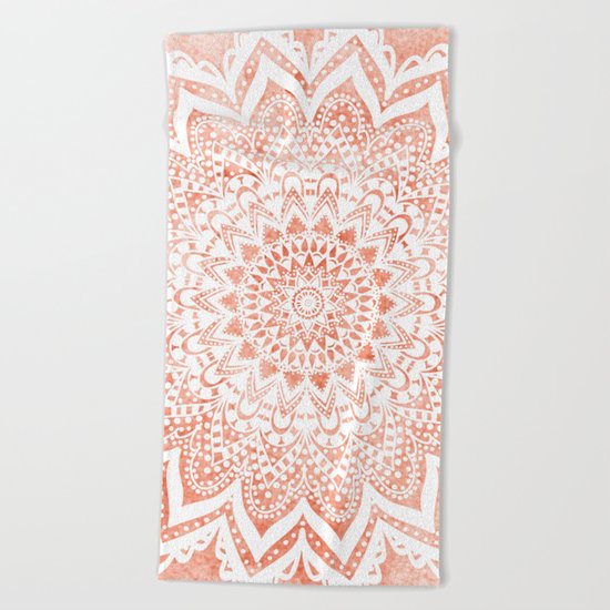 MANDALA SAVANAH Beach Towel