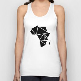 Abstract Africa Unisex Tank Top