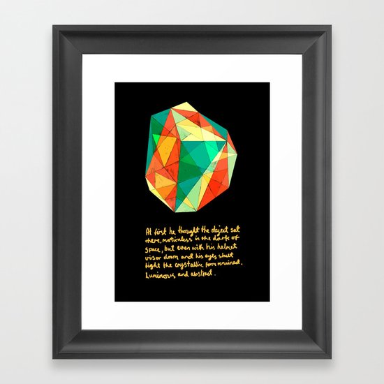 Shape Framed Art Print