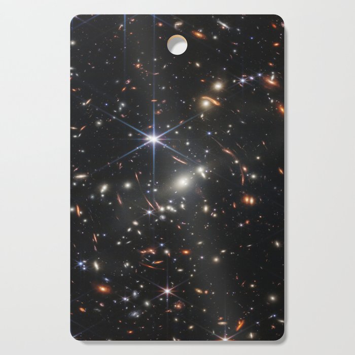 James Webb Space Telescope First Deep Field: Galaxy Cluster SMACS 0723  Cutting Board