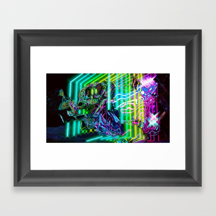 Welcome to the future! Framed Art Print