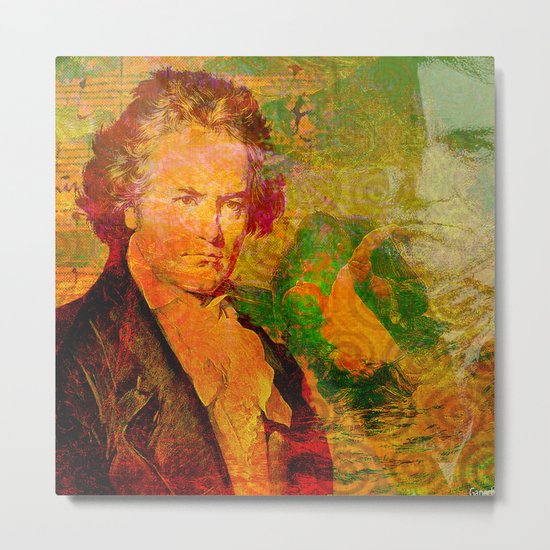 ludwig van beethoven Metal Print