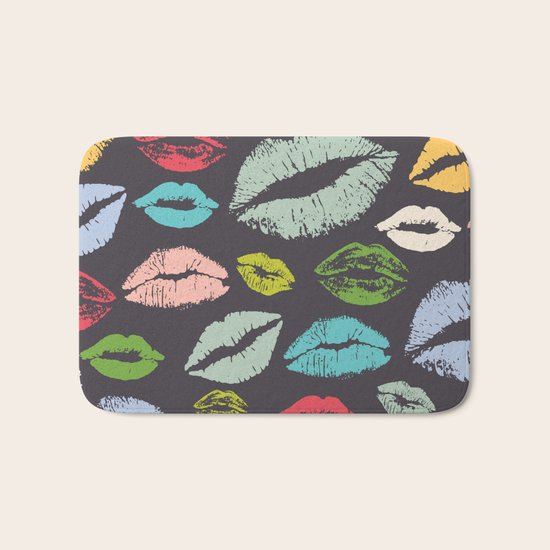 Lips 6 Bath Mat