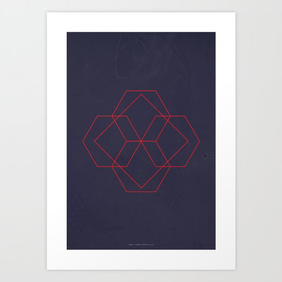Geometric No.4 Art Print