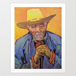 Vincent Van Gogh Portrait of Patience Escalier 1888 Art Print