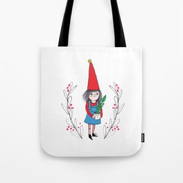 Botanical Elf with plant gift Tote Bag