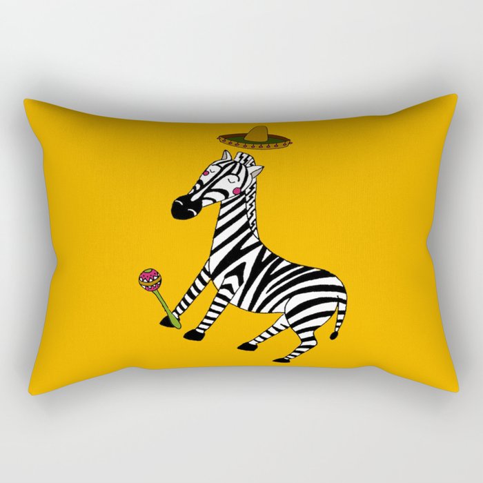 zebra Rectangular Pillow
