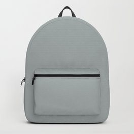 Abstract Solid Color Clock Face Gray Grey Paloma Summer Spring Pastel Backpack