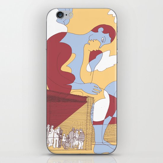 The Death Is Not The End iPhone & iPod Skin