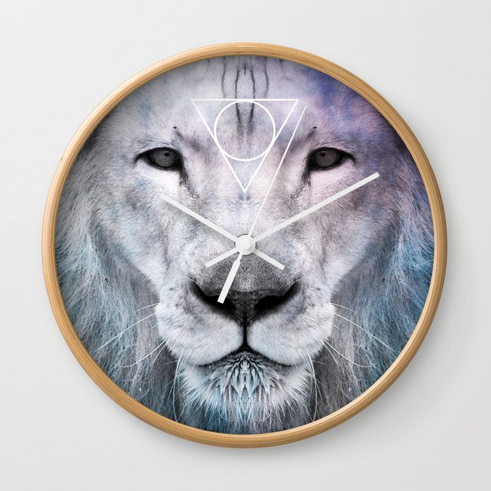 LION Wall Clock