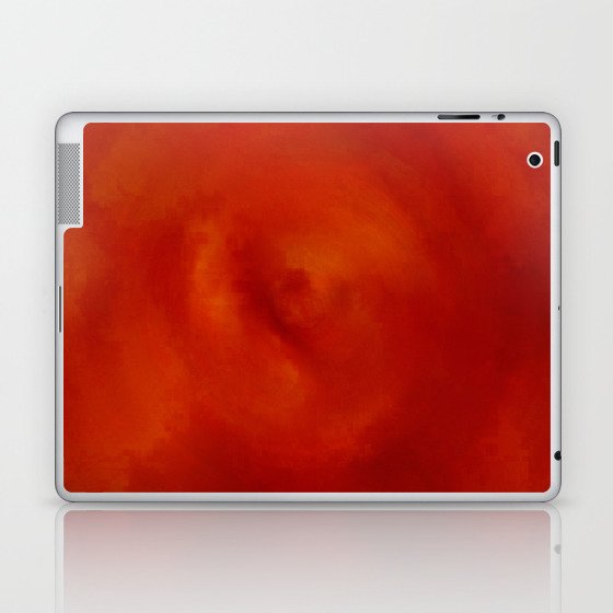 Abstract flare rich red Laptop & iPad Skin