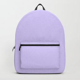 Pale Lavender Violet Backpack