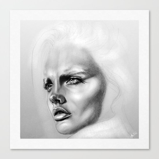 + DEEP + Canvas Print