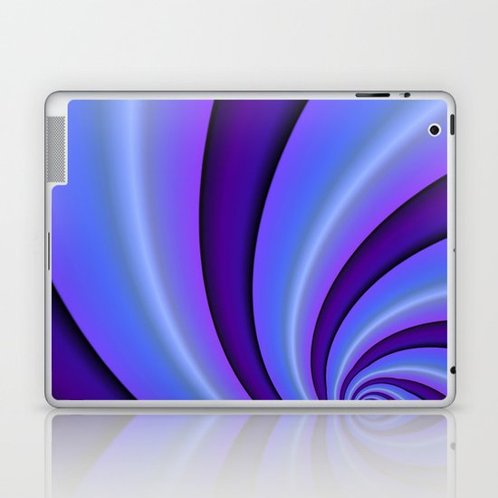 Purple Twist Laptop & iPad Skin
