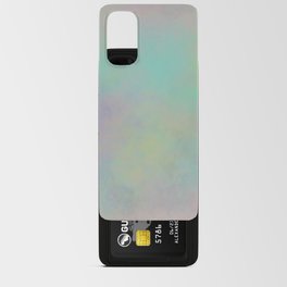 Colorful watercolor space Android Card Case