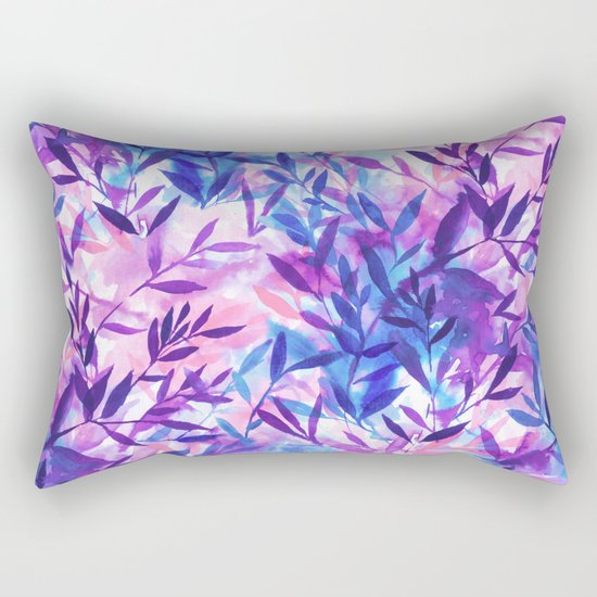 Changes Purple Rectangular Pillow