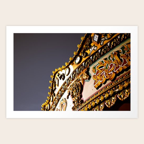 Carousel Art Print