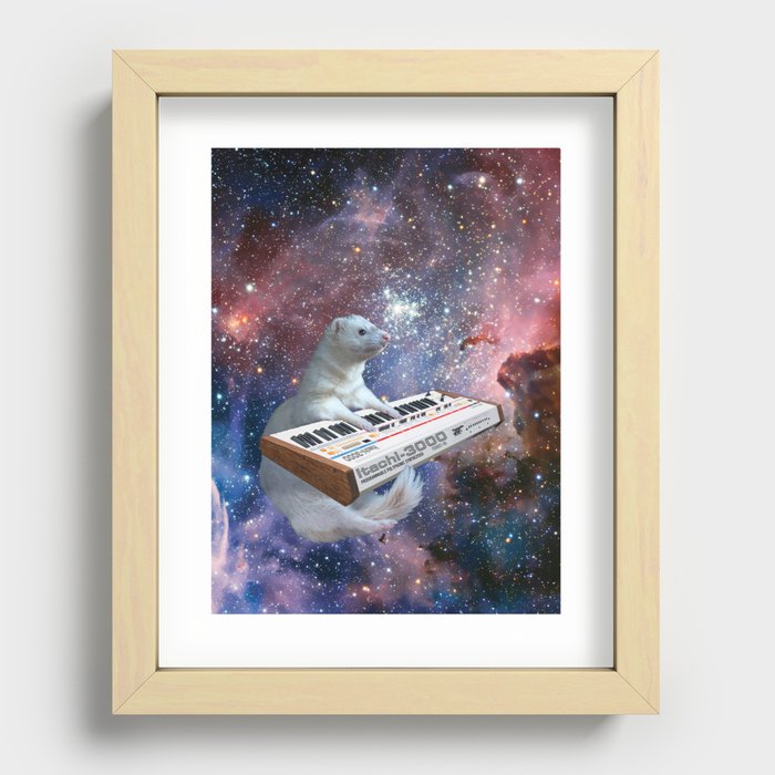 Space Ferret Recessed Framed Print