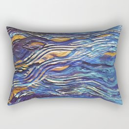 Abstract nautical background Rectangular Pillow