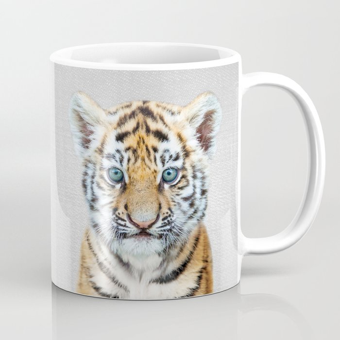 Baby Tiger - Colorful Coffee Mug