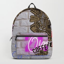 Coffee Grinder Retro Backpack