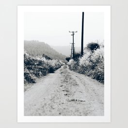 road farm - Support my small business Art Print