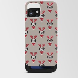 Rudolph The Dalmatian Reindeer iPhone Card Case