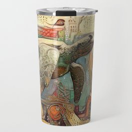 Bohemian Turtle Travel Mug