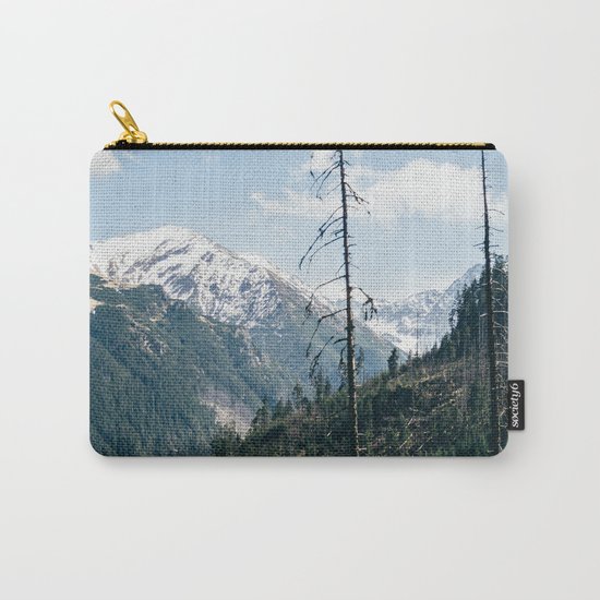 Mountains and Forest Landscape Carry-All Pouch