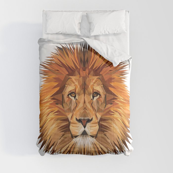 Lion Triangle Comforter