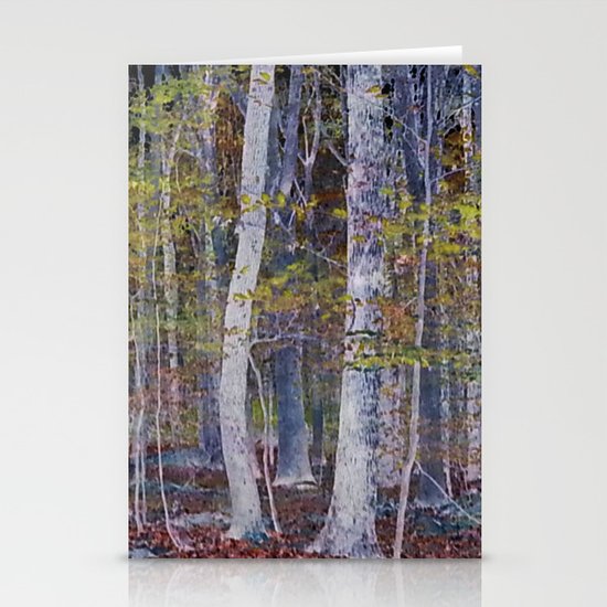 You Hiked while I Stood Still Stationery Cards
