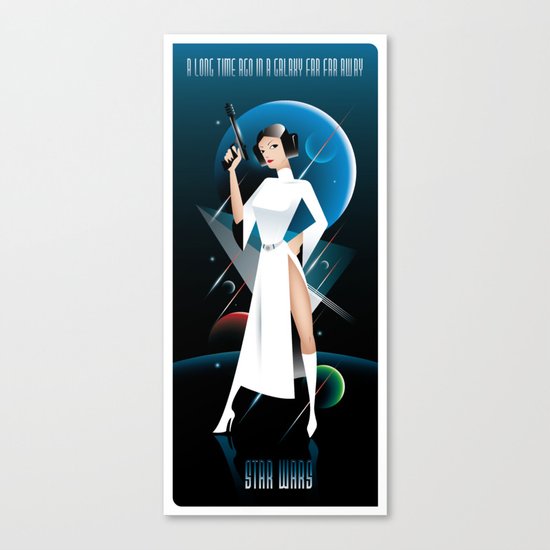 Star Wars-Leia Canvas Print