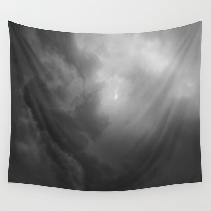 Rolling Storm Clouds Wall Tapestry