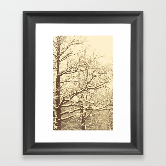 Winter tale 2 Framed Art Print