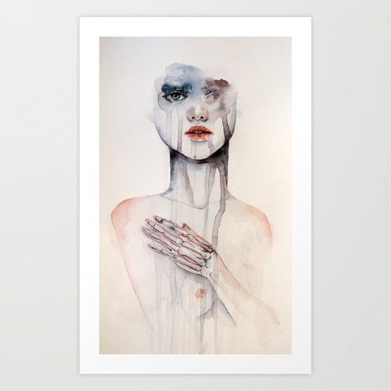 Hand Art Print