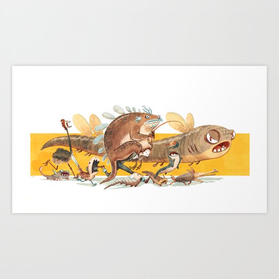 Modern Life Art Print