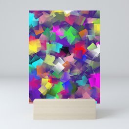 Colorful Squares Mini Art Print