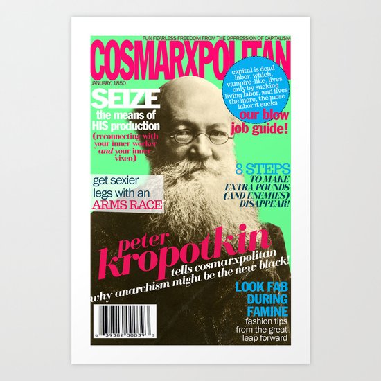 COSMARXPOLITAN, Issue 6 Art Print