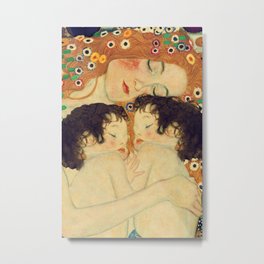 Mi versión de Klimt Metal Print | Drawing, Digital, Love, Mom 