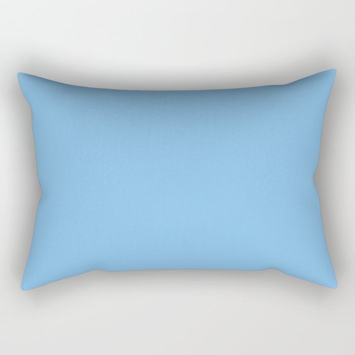 small blue pillows