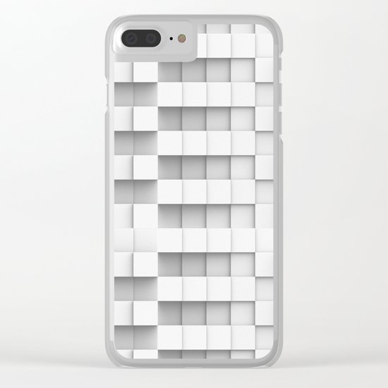 Simple Whitey Clear iPhone Case
