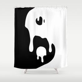 Big Drippy Yin Yang Shower Curtain