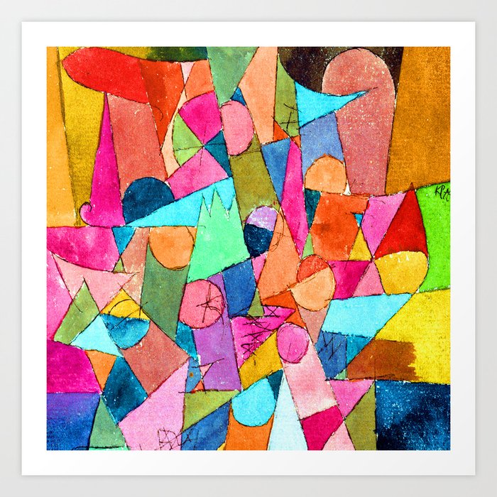 Paul Klee Untitled Art Print By Jjbzz Society6