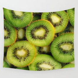 Kiwi Fruit Wall Tapestry
