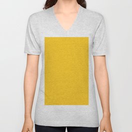 Electric Yellow V Neck T Shirt