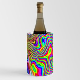 Funny liquid shapes Wine Chiller