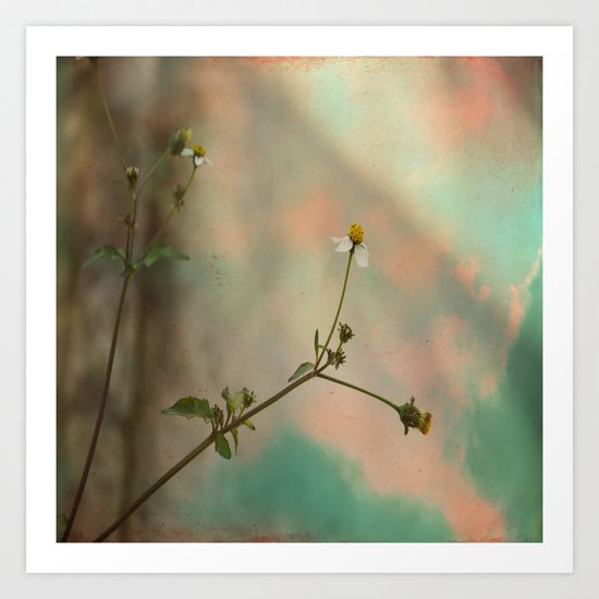 Simple Flowers Art Print